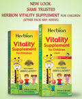 Herbion Naturals Vitality Supplement for ChildrenPromotes Growth and AppetiteRelieves FatigueImproves Mental and Physical Performance Boosts Energy 5 fl oz. For Kids 1 Year and Above.