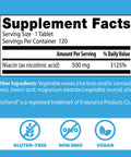 DoctorS Best Niacin 500 Mg Extended Release Supplement For Men and Women Minimizes Skin Flush Niacin As Nicotinic Acid 500Mg Cardiovascular Health Support Gluten Vegan Non Gmo 120 Tablets