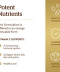 Solgar Vitamin C 500 Mg Chewable Tablets Orange Flavor - 90 Count - Antioxidant & Immune Support - Supports Healthy Skin & Joints - Non Gmo Vegan Gluten Free Kosher - 90 Servings