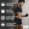 Nutrabio Whey Protein Isolate Supplement 25g of Protein Per Scoop with Complete Amino Acid Profile - Soy and Gluten Protein Powder - Zero Fillers and Non-GMO - Alpine Vanilla - 2 Lbs