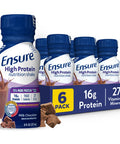 Ensure Nutritional Shake 16G Protein Milk Chocolate 8 Fl Oz 6 Count
