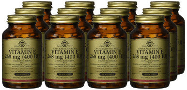 Solgar Vitamin E 268 Mg (400 Iu) 100 Servings 100 Count (Pack Of 12)