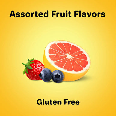 Airborne Vitamin C 750mg - Airborne Assorted Fruit Flavored Gummies Gluten-Free Immune Support Supplement with Echinacea and Ginger 75 ct
