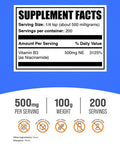 Bulksupplements.Com Niacinamide Powder - Niacinamide Supplement, Vitamin B3 Supplement, Niacinamide 500Mg - B3 Vitamins For Skin Health, Pure & Gluten Free - 500Mg Per Serving, 100G (3.5 Oz)