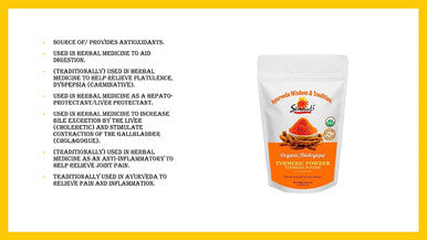 Sewanti Organic Turmeric Powder, 200 gram