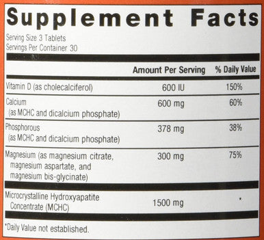 Metagenics Cal Apatite with Magnesium 90 Tablets