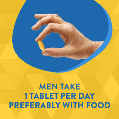 Nature'S Way Alive! Men'S Complete Daily Multivitamin, Supports Energy Metabolism & Muscle Function*, With B-Vitamins, Gluten Free, 130 Tablets (Packaging May Vary)