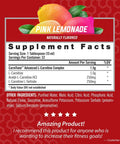Isatori L-Carnitine Ls3 1500 Triple-Blend Liquid L Carnitine Supplement With Acetyl & Tartrate Stimulant Energy Low Calories Sugar Or Gluten Keto-Friendly Pink Lemonade (32 Servings)