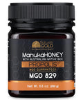 NatureÃ¢â‚¬â„¢s Gold Raw Manuka Honey with Australian Native Bee Propolis, MGO 829+ | 8.8oz (250g), 100% Pure Genuine Traceable Hive to Home