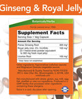 Now Ginseng & Royal Jelly 90 Capsules