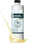 Zatural 100% Avocado Oil Pure Natural without Additives, Clean, Cold Pressed, Non-GMO, Vegan: For Cooking, Frying, Baking and for Sauces, Dressings, Marinades, Salads (32 Ounce)