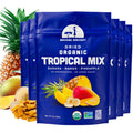 Mavuno Harvest Organic Dried Fruit Variety Pack | Dried Mango, Papaya, Pineapple, Banana, Jackfruit, & Tropical Mix | Healthy, Vegan, No Sugar Added, Non GMO Snacks for Kids & Adults | 2 Ounce, 6 Pack