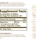 Solgar Chelated Magnesium - 250 Tablets Pack Of 2 - Supports Nerve & Muscle Function - Non-Gmo Vegan Gluten Free Dairy Free Kosher - Approx 124 Servings