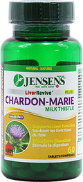 LiverRevive - Milk Thistle Digestion and Liver Care - Jensens (60 tabs)