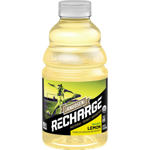 R.W. Knudsen Recharge Mixed Berry Sports Drink with Electrolytes, 32 fl oz (Pack of 6)