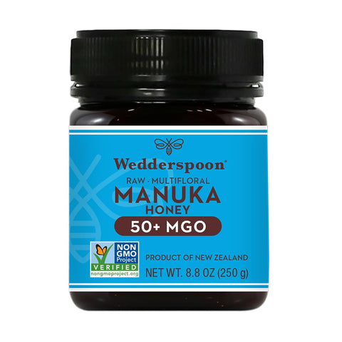 Wedderspoon Raw MÃƒâ€žÃ‚Ânuka Honey 150+ MGO, 8.8 Oz, Unpasteurized New Zealand Honey, Non-GMO, BPA-Free Jar, Superfood & Natural Wellness Support