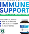 Colostrum 1000Mg Nongmo 30 Igg Immunoglobulins Immune System Support Gut Health Respiratory Health Supplement Low Heat Processed Bovine Colostrum 60 Capsules No Powder Or Pills