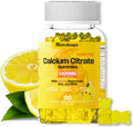 Sugar Calcium Citrate Gummies 1200Mg With Vitamin D3 K2, Magnesium, Zinc, Msm For Men & Women, Bone, Muscle, Immune Support, Ultimate Absorption Calcium Supplement, Vegan, 60 Count