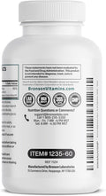 Bronson Magnesium Glycinate 400Mg Extra Strength, Vegetarian, Chelated For Absorption Gentle On The Stomach, Non-Gmo, 60 Tablets