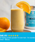 Amazing Grass GLOW Vegan Collagen Support with Biotin and Plant Based Protein Powder, Vanilla Honeysuckle, 15 Servings