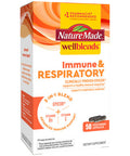Nature Made Wellblends Immune & Respiratory Epicor Postbiotic Vitamin C Vitamin D3 Advanced Immune Support Supplement 50 Vegetarian Capsules