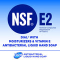 Dial Professional Moisturizers & Vitamin E Antibacterial Liquid Hand Soap, 7.5 OZ Pump Bottle (Pack of 12)