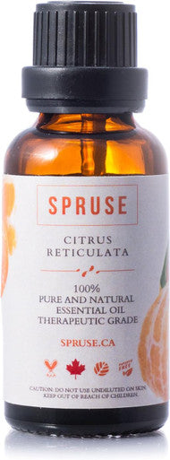 SPRUSE Mandarin Essential Oil - 30ml - 100% Natural Undiluted