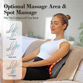 Shiatsu Low Back Massager - 3D Kneading Massage Pillow For Pain Relief,Portable Rolling Massager For Home Office,Ideal Gifts For Mom Dad