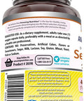 Amazing Nutrition Formulas Serrapeptase Supplement | 40000 IU | Veggie Capsules | Non-GMO| Gluten | Made in USA (270 Count)