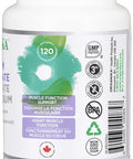 Organika Magnesium Bisglycinate - 200Mg, High Absorption, Muscle Recovery, Heart Support, 120Vcaps