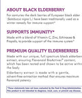 Nature's Way Sambucus Immune Elderberry Syrup, Herbal Supplements with Echinacea, Zinc, and Vitamin C, Gluten Free, Vegetarian, 4 Fl Oz (Packaging May Vary)