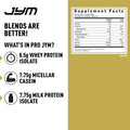 JYM Supplement Science Pro Protein Powder - Egg White Milk Whey protein isolates & Micellar Casein | Supplement Science | Tahitian Vanilla Bean Flavor 1.7 Pound
