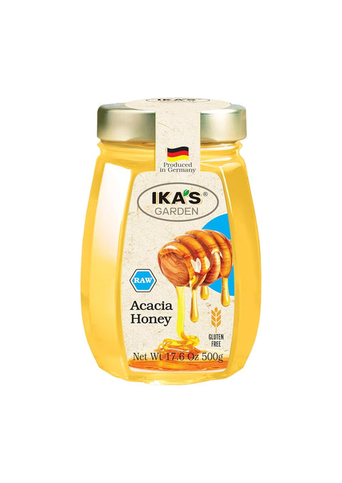 Ika's Garden Raw Manuka Honey with Blossom Honey - 100% Pure, Unfiltered, Gluten-Free Ã¢â‚¬â€œ Product of Germany, 17.6 oz (500g) Jar