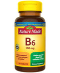Nature Made Vitamin B6 100 Mg Dietary Supplement For Energy Metabolism Support 100 Tablets 100 Day Supply