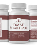 PURE ORIGINAL INGREDIENTS Dmae Bitartrate, (100 Capsules) Always Pure, No Additives Or Fillers, Lab Verified