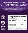 Bundle of Pure SAM-E Nootropic Brain Supplement and Mood Enhancer Organic Ashwagandha Capsules - Brain Support Supplement - Thyroid Energy Focus and Adrenal Support