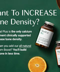 Algaecal - Bone Builder Pack For Bone Density Increase, Clinically Supported Plant Based Calcium Supplement & Strontium, Vitamins K2 (100Mg), D3 (1600 Iu), Magnesium & 16 Nutrients For Bone Health