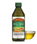 Pompeian Smooth Extra Virgin Olive Oil, Contains Polyphenols, First Cold Pressed, 68 Fl Oz