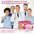 Silicone Scar Sheets,Silicone Scar Tape,Scar Tape For Surgical Scars,C-Section,Tummy Tuck,Keloid Bump Removal (1.6"X 59" Roll-1.5M-Pigment Reduction Enhanced Version-Pink)