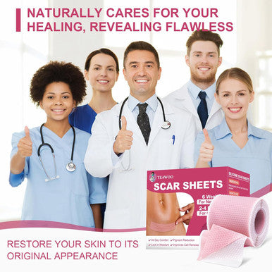 Silicone Scar Sheets,Silicone Scar Tape,Scar Tape For Surgical Scars,C-Section,Tummy Tuck,Keloid Bump Removal (1.6"X 59" Roll-1.5M-Pigment Reduction Enhanced Version-Pink)