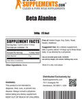 Bulksupplements.Com Creatine Monohydrate Powder (Micronized), 500G With Beta Alanine Powder, 500G - Unflavored, Gluten Free, No Fillers Bundle