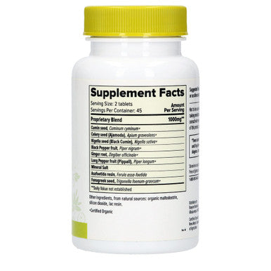 Banyan Botanicals Vata Digest Natural Digestion Supplement Made With Organic Herbs Like Ajamoda & Ginger For Digestion Support And Comfort* 90 Tablets Non Gmo Sustainably Sourced Vegetarian