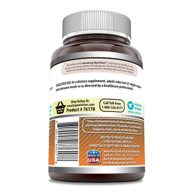 Amazing Formulas Nattokinase Dietary Supplement 100 Mg Veggie Capsules Supplement | 2000 Fu Enzyme Activity | Non-Gmo | Gluten Free | Made In Usa (180 Count)