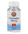 Kal 500 Mg L-tyrosine Tablets, 30 Count