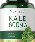 Carlyle Kale Extract 800mg | 120 Capsules | Non-GMO and Gluten