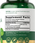 Gotu Kola Capsules 1500Mg | 180 Count | Non-Gmo, Gluten Free | Traditional Herb Extract | By Carlyle