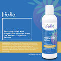 Life-flo Magnesium Lotion w/Concentrated Magnesium Chloride | Calms & Rejuvenates Muscles & Mind | Vanilla Scent (8 oz, Vanilla)