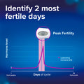 Clearblue Advanced Digital Ovulation Test, Predictor Kit, featuring Advanced Ovulation Tests with digital results, 10 ovulation tests