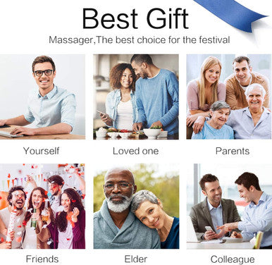 Mo Cuishle Shiatsu Back Shoulder And Neck Massager With Heat, Electric Deep Tissue 4D Kneading Massage, Best Gifts For Women Men Mom Dad, Fathers Day, Mothers Day, Christmas Gifts