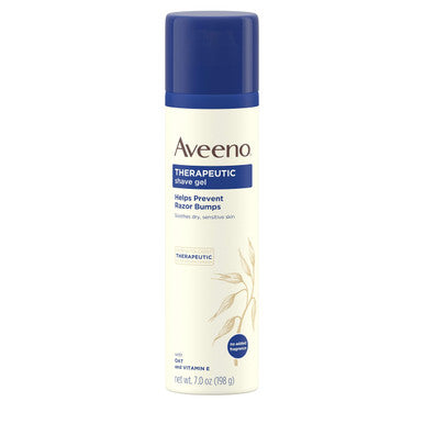 Aveeno Therapeutic Shave Gel with Oat and Vitamin E 7 oz